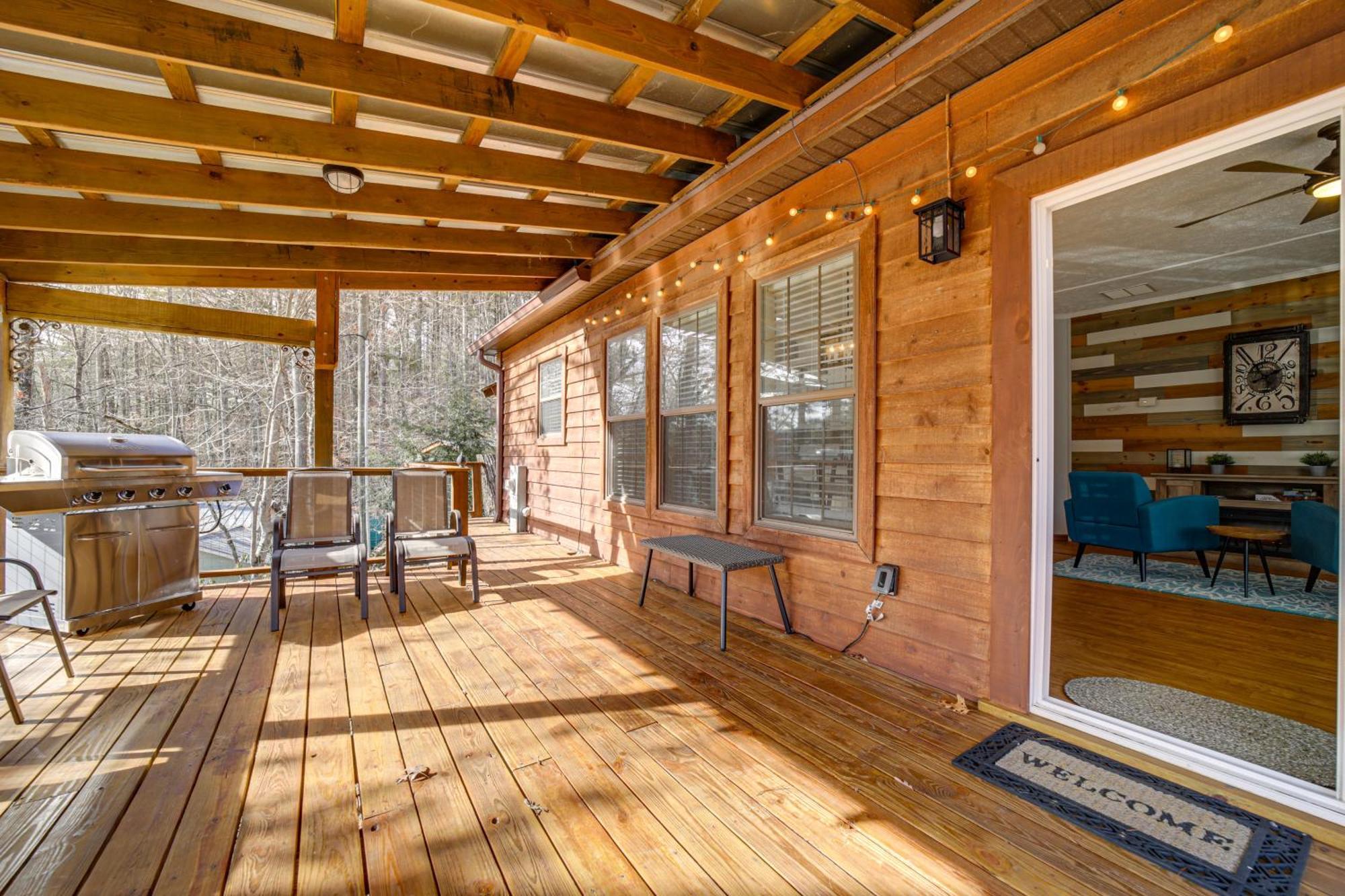Lakeside Cashiers Cabin With Private Boat Dock! Cullowhee Екстериор снимка