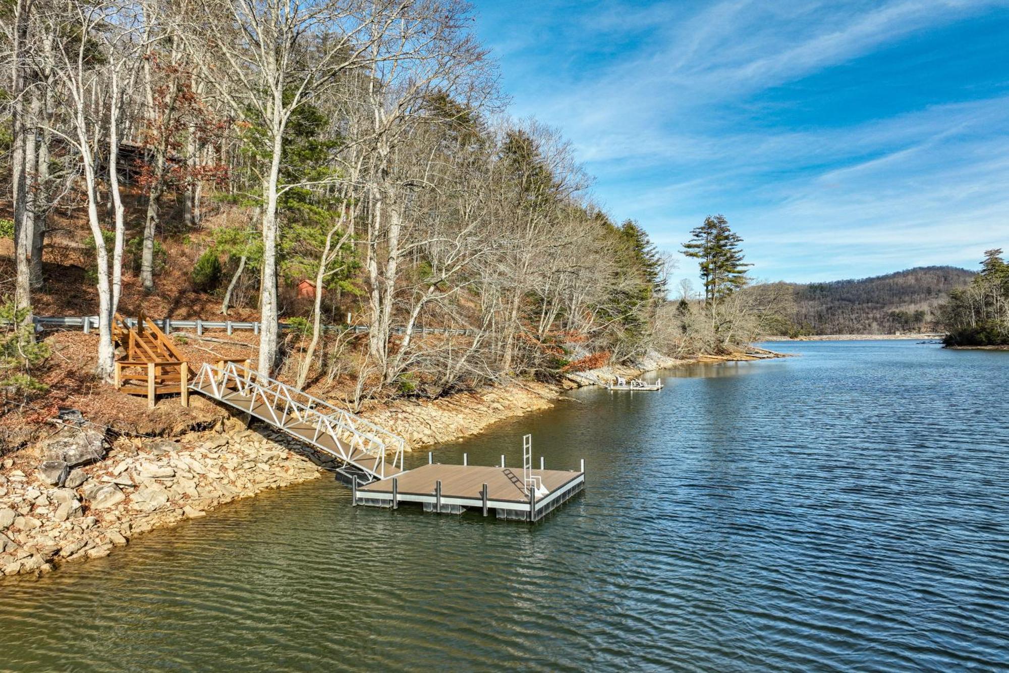 Lakeside Cashiers Cabin With Private Boat Dock! Cullowhee Екстериор снимка
